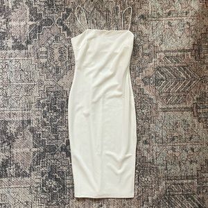 White Midi Dress